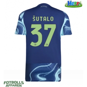 Ajax Josip Sutalo #37 Bortatröja 2025-26 Kortärmad
